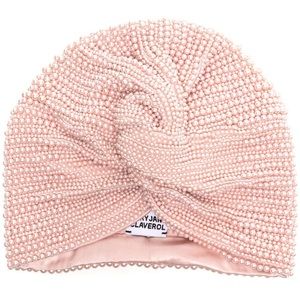 MaryJane Claverol
Frankie pearl knot-front wrap cap